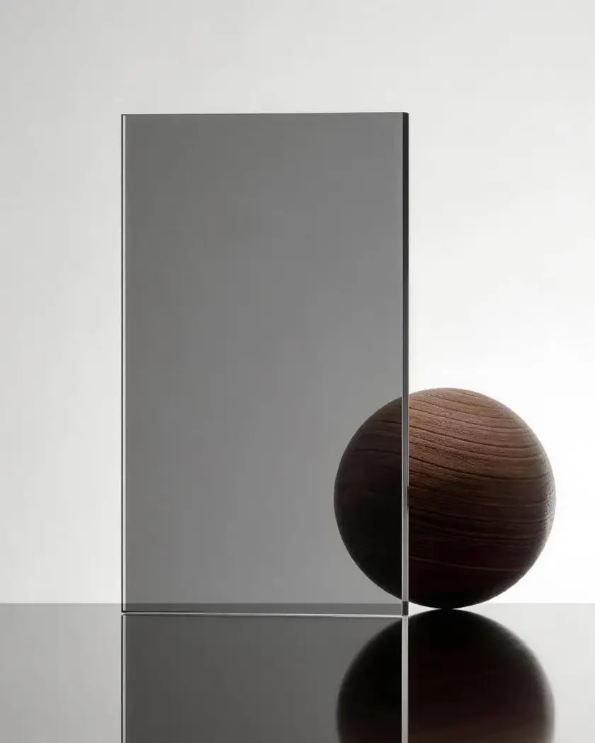 Grey Double Toughened Glass