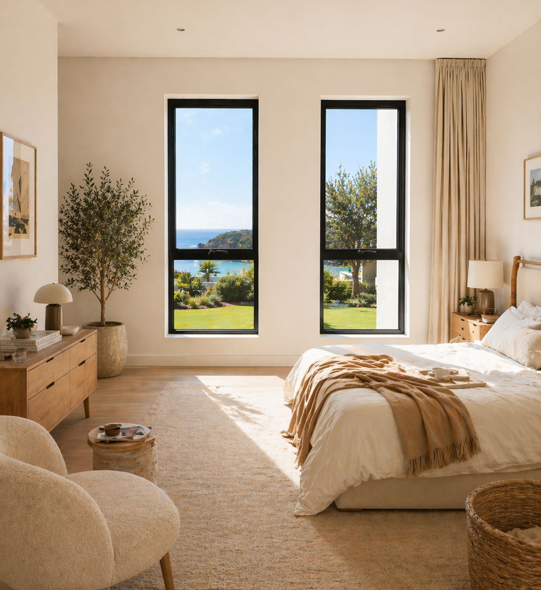 SW Architectural 70 Series Awning Double Glazed Windows